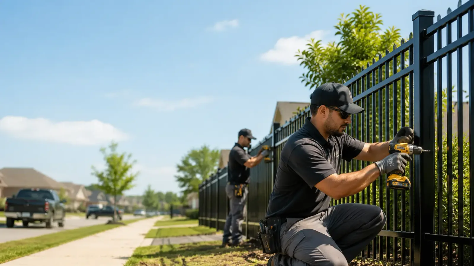 Metal Fence Installation in Plattsburg, MO